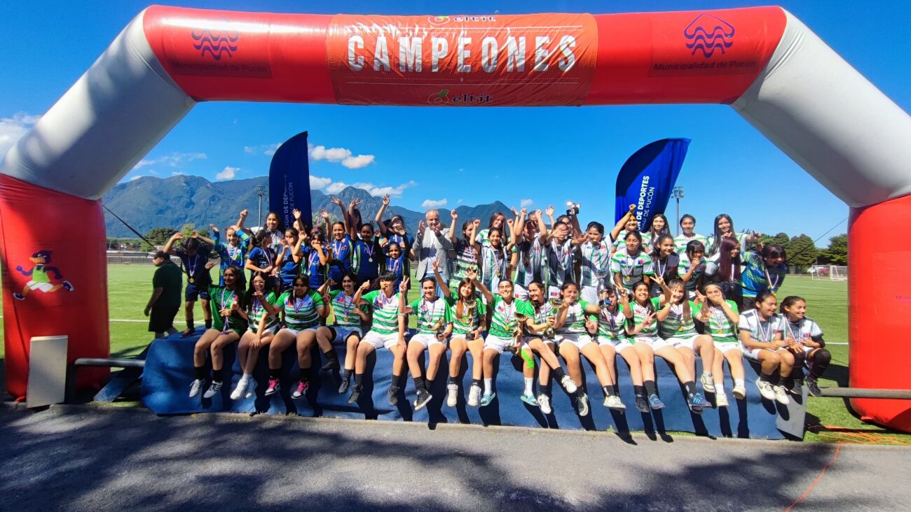 Pucón brilla en el Torneo Regional Femenino con tres títulos