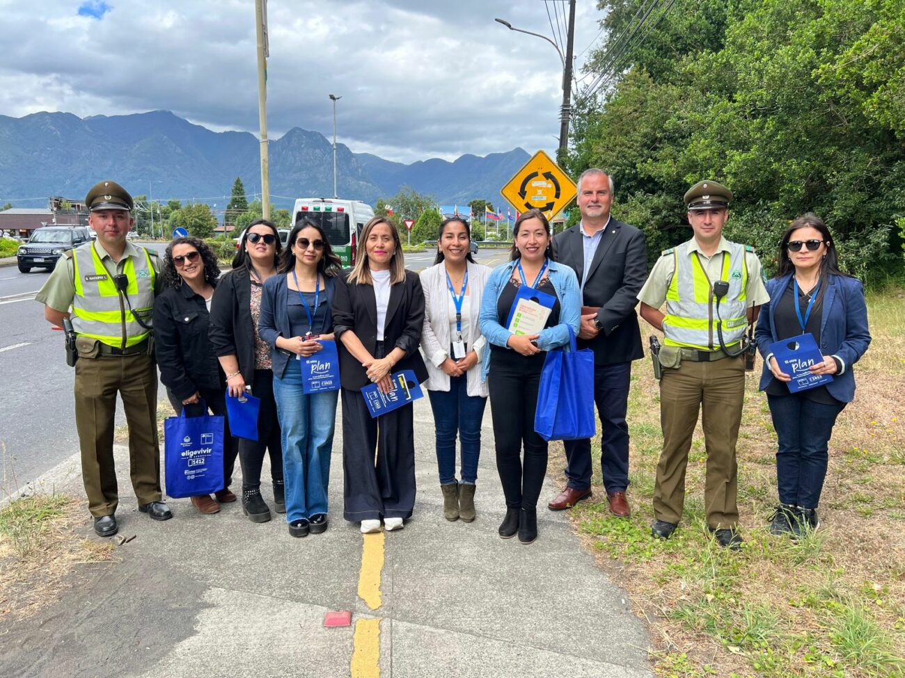 EN PUCÓN PROMUEVEN CONDUCCIÓN RESPONSABLE EN FIESTAS DE FIN DE AÑO