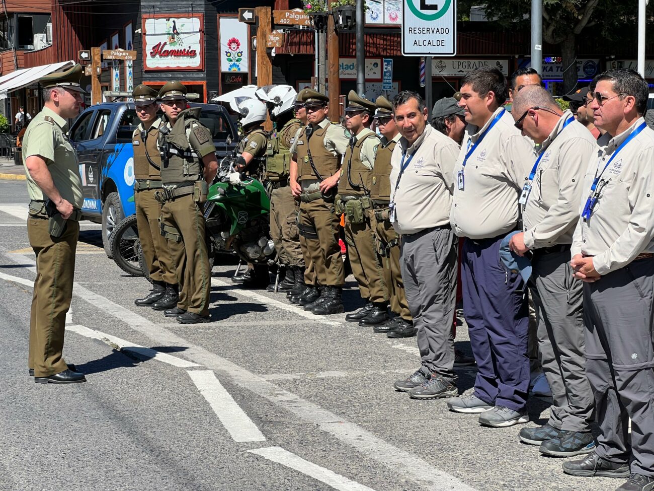 PUCÓN: RONDA MIXTA PARA REFORZAR SEGURIDAD