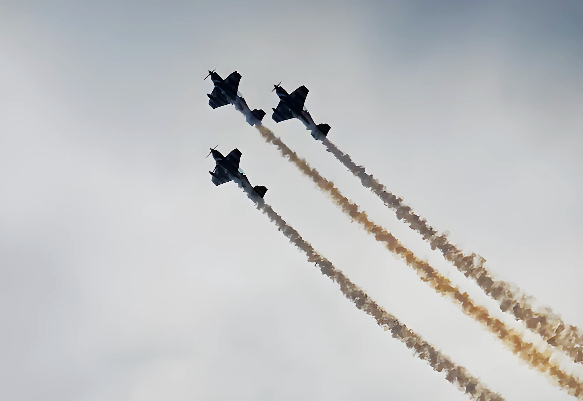 LOS HALCONES DE LA FACH IMPRESIONAN EN PUCÓN