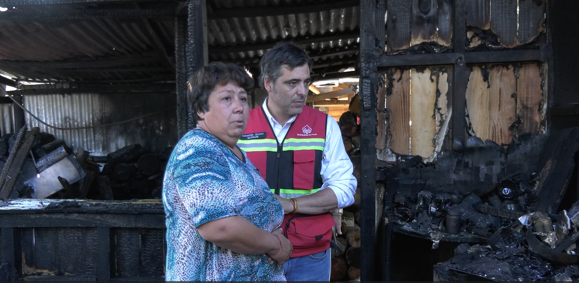 AYUDA MUNICIPAL PARA AFECTADOS POR INCENDIO EN PUCÓN