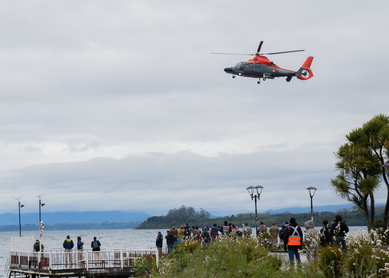 Equipo de emergencias trabajó con especialistas nacionales y argentinos en Puerto Varas