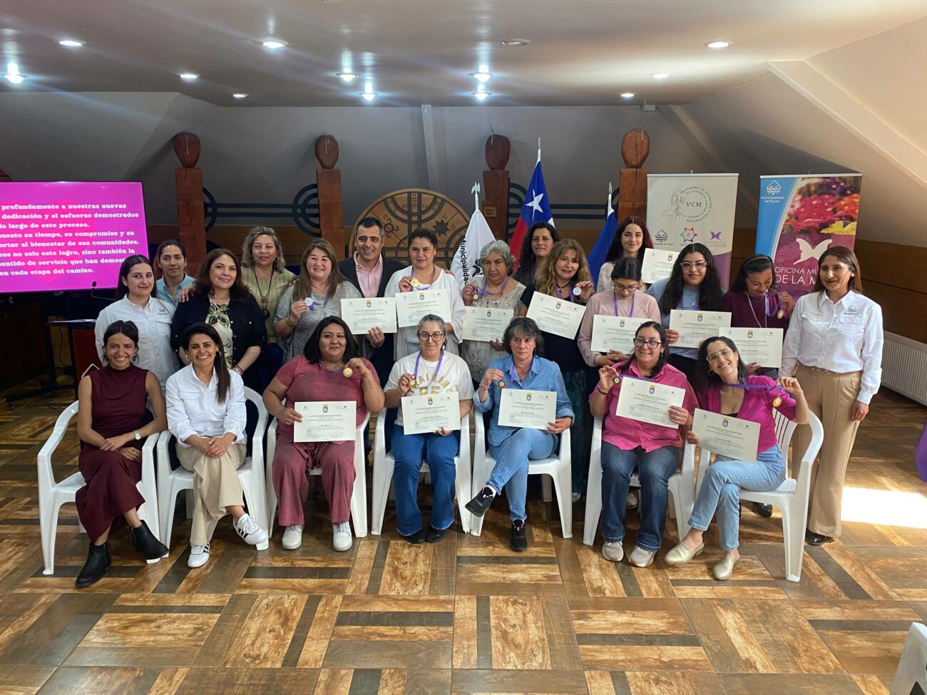 Se certificaron 17 mujeres de sectores rurales para combatir la violencia de género