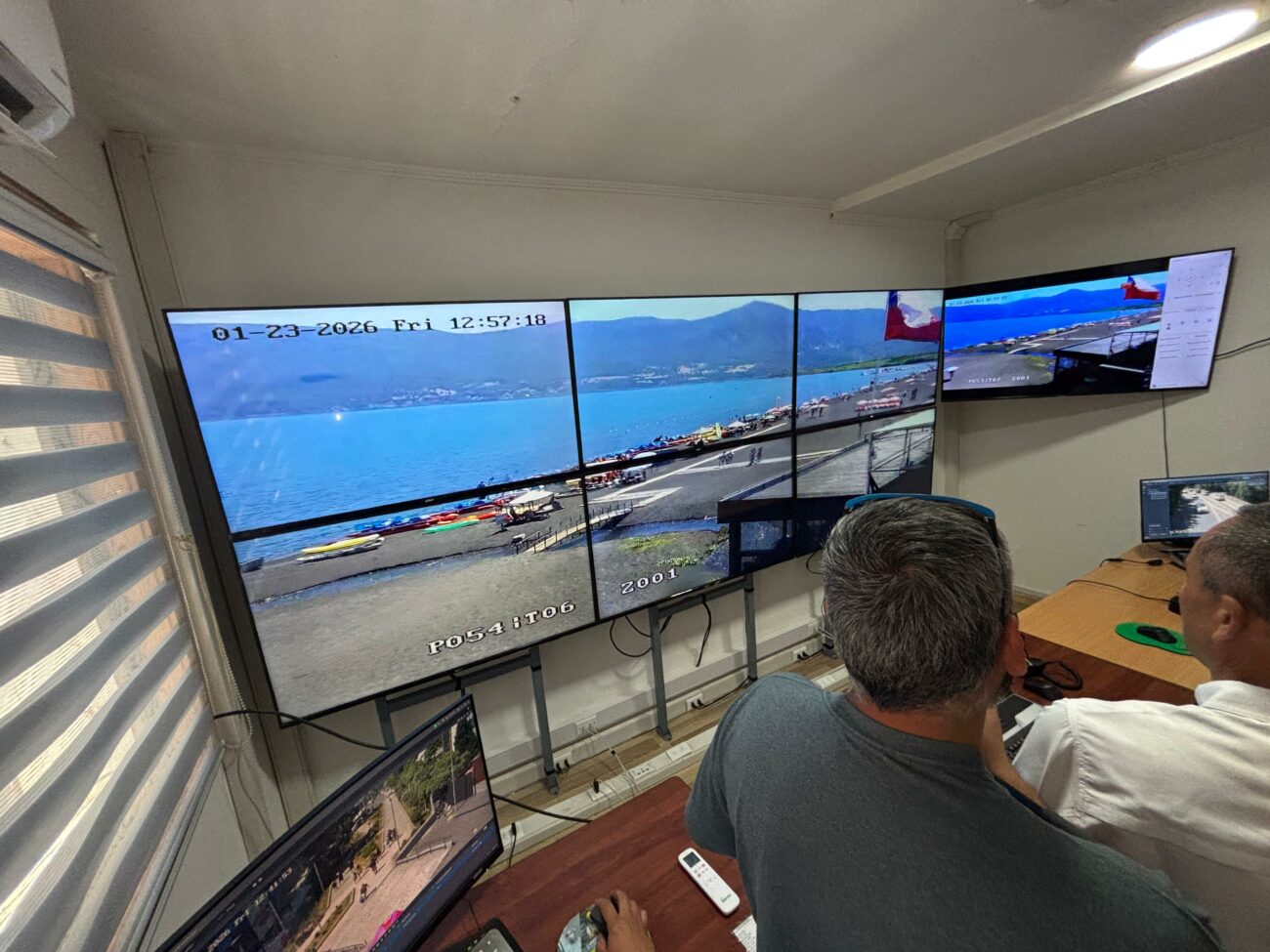 Televigilancia en Pucón suma 64 cámaras, alista 4 pórticos y tendrá 3 nuevos vehículos de seguridad