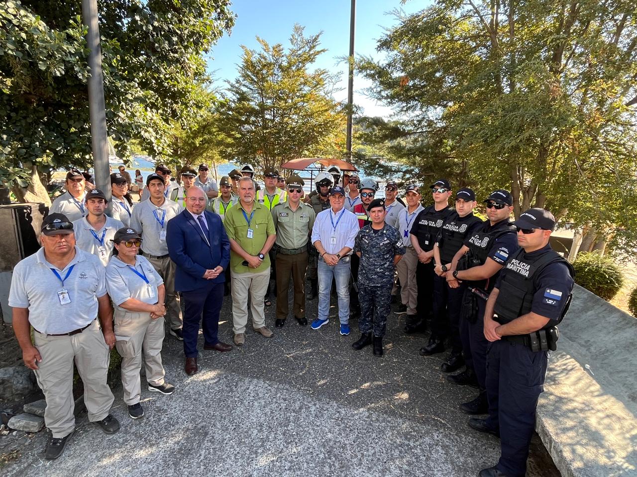 Equipos de seguridad realizaron operativo en playas de la comuna