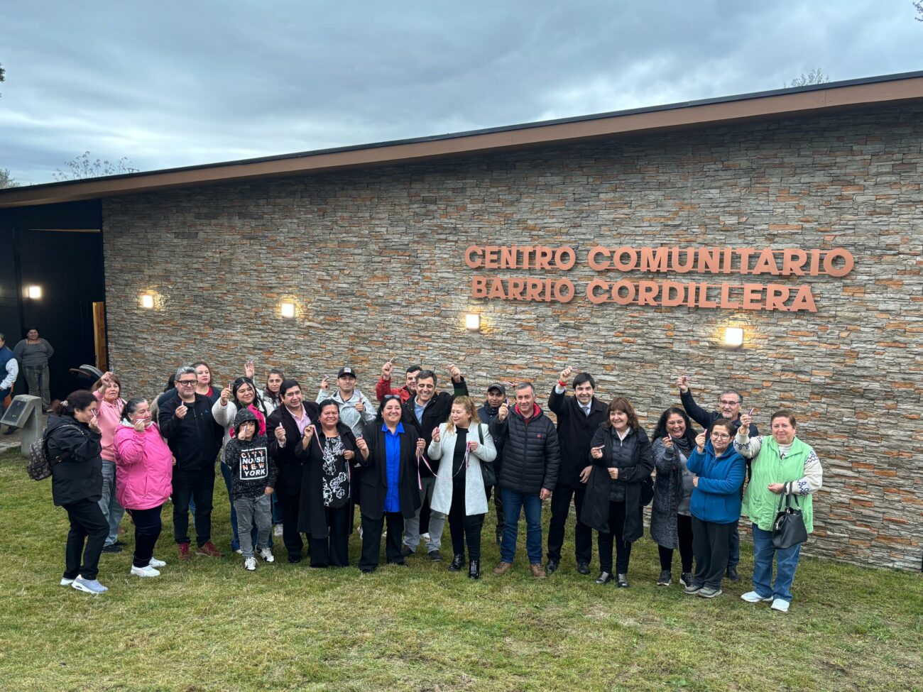 Tres obras para la comunidad se inauguraron en el sector Cordillera de Pucón