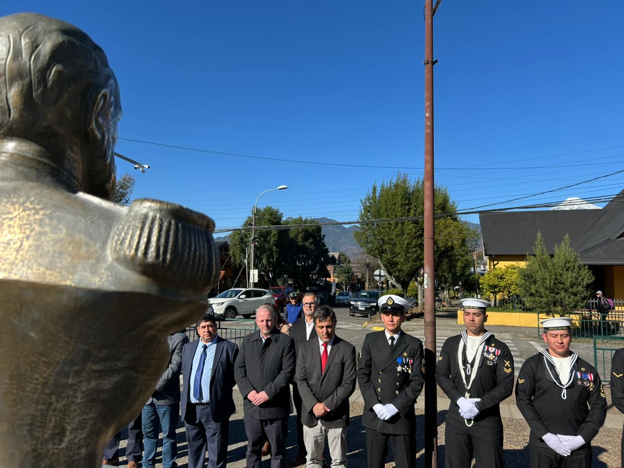 Las Glorias Navales fueron homenajeadas valorándose que ocurriera en la fecha misma de la Gesta de Arturo Prat
