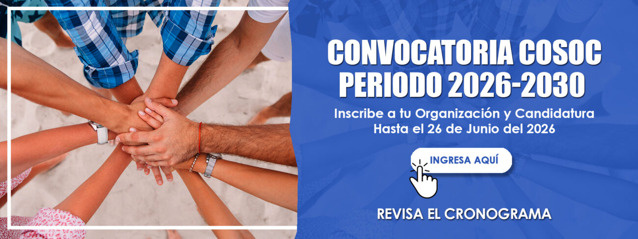 CONVOCATORIA COSOC PERIODO 2026-2030