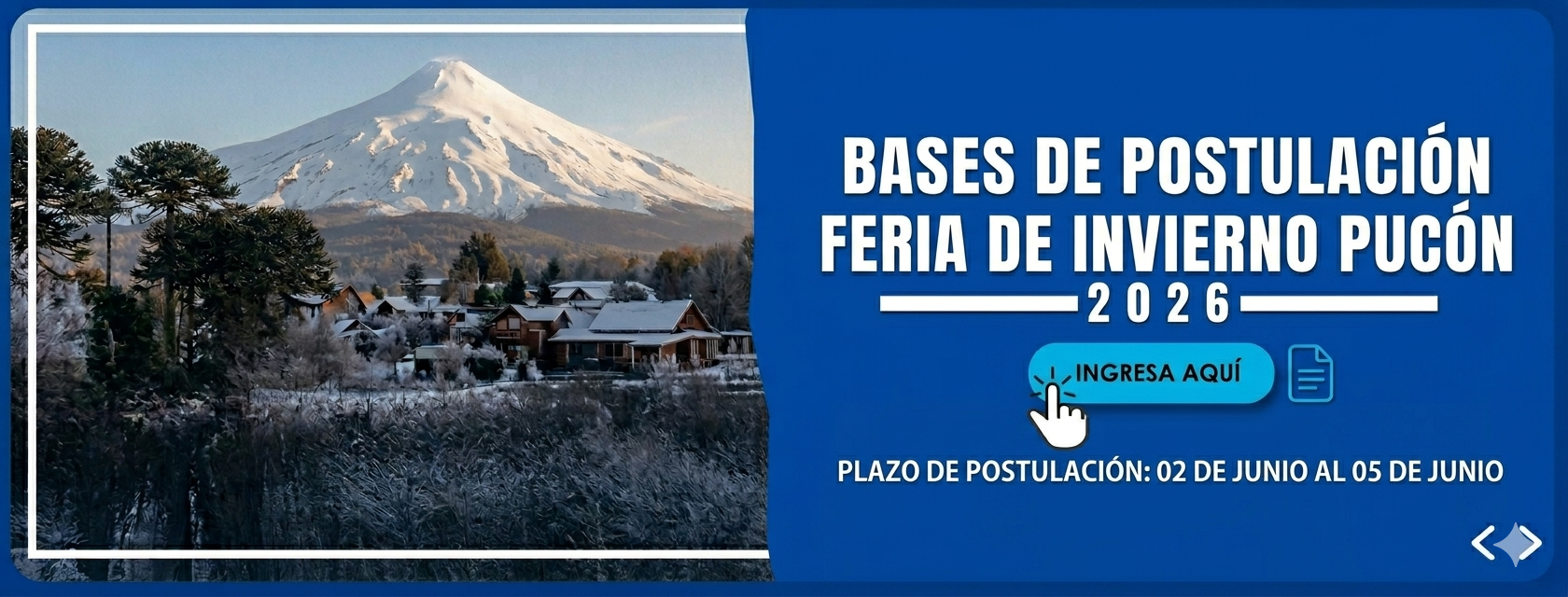 Feria “Invierno Pucón Emprende 2026”